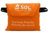 SOL PONCHO SURVIE/ SURVIVAL PONCHO THERMOLITE DI SOPRAVVIVENZA